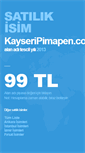 Mobile Screenshot of kayseripimapen.com